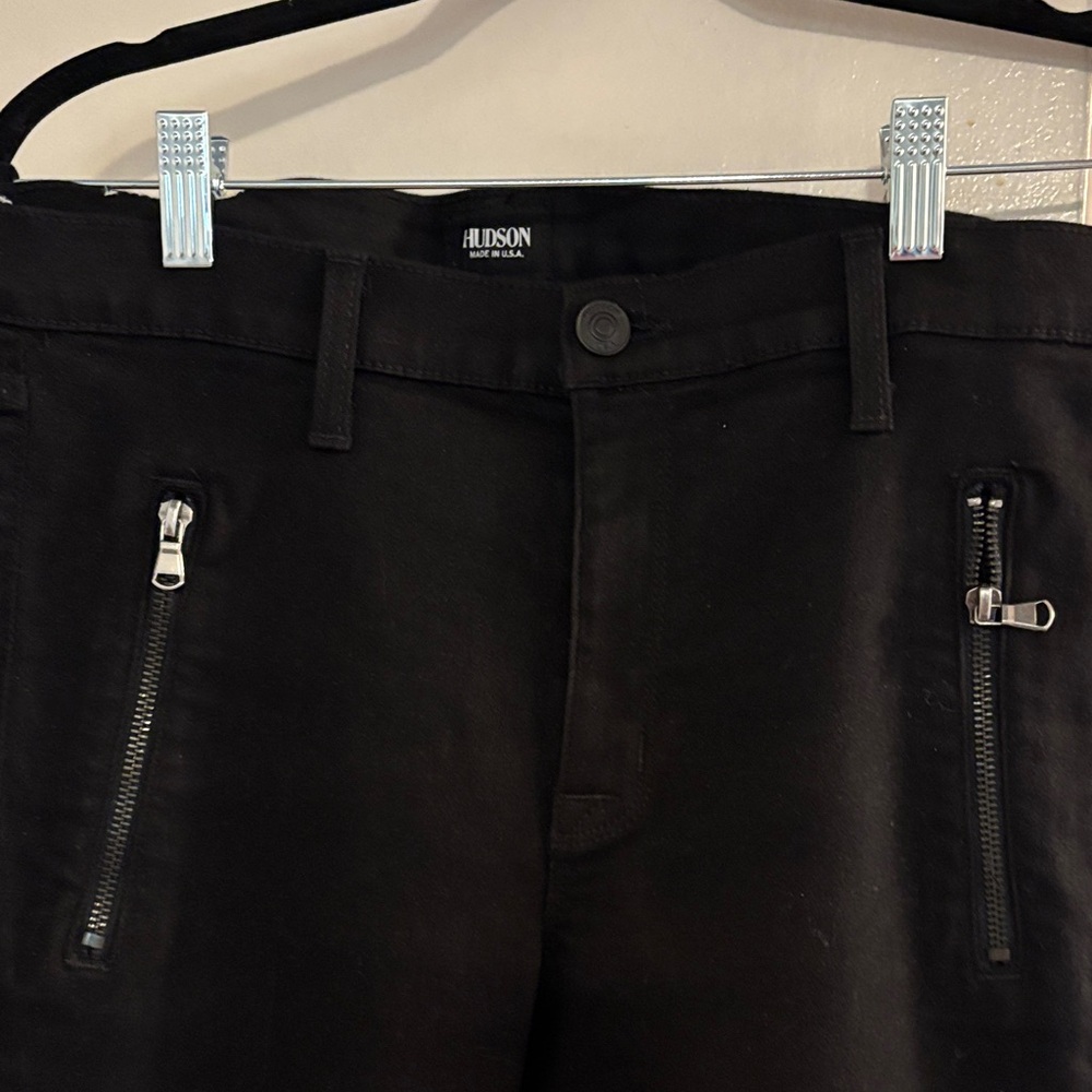 Hudson Jeans Black Straight Leg Women Jeans